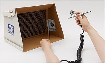 塗装ブース　塗料おまけ付き Amazon | GSI クレオス(GSI Creos) Mr.簡易塗装ブース ホビー用